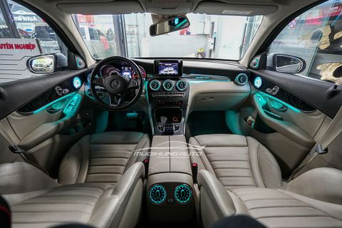  Xe Mercedes GLC300 2017 Độ Đèn LED Nội Thất Cao Cấp 