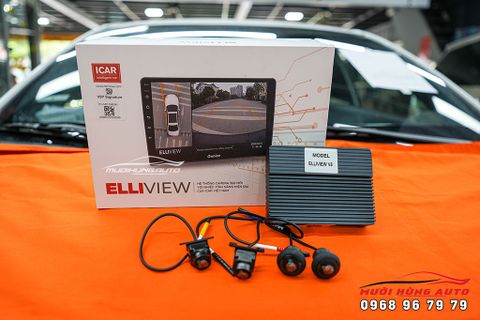  Lắp Camera 360 Độ Elliview V5P Chính Hãng Cho Xe Toyota Yaris 