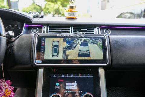  Combo Lắp Màn Hình Android Và Camera 360 Cho Xe RANGE ROVER 