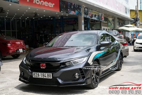  Lắp Body Kit Honda Civic Type R 2020 Màu Xanh Chuyên Nghiệp 