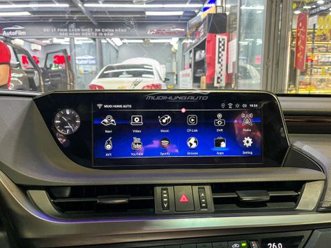  Lắp Đặt Bộ Interface Android Cho Xe LEXUS ES250 2018 