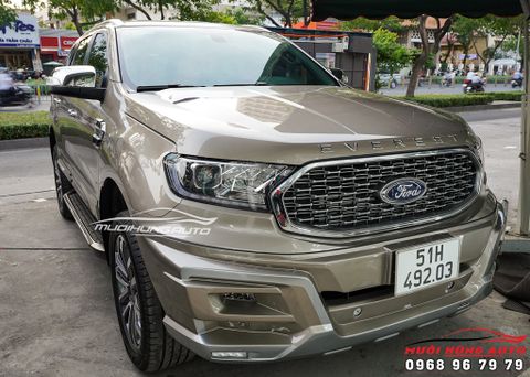  Lắp Body Kit Thể Thao Xe FORD EVEREST 2021 Chuyên Nghiệp 