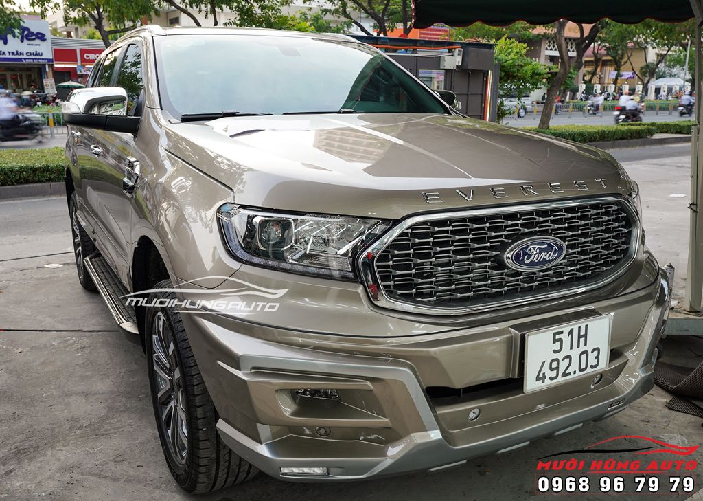 Lắp Body Kit Thể Thao Xe FORD EVEREST 2021 Chuyên Nghiệp