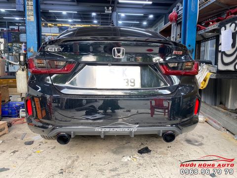  Mẫu Pô AKRAPOVIC Đơn Thể Thao Lắp Cho Xe HONDA CITY 2021 