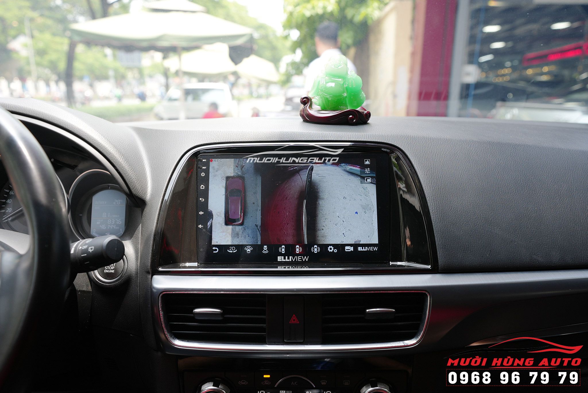 Combo DVD Android Tích Hợp Camera 360 ELLIVIEW S4 DELUXE Cho MAZDA CX5 2016