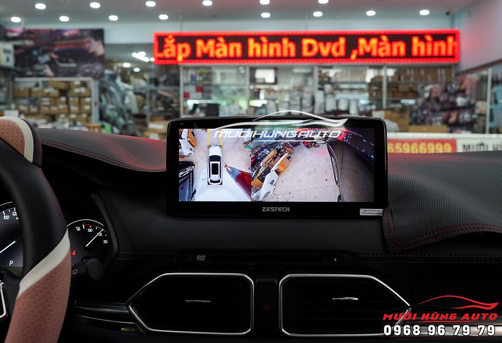 Combo Màn Hình Liền CAMERA 360 ZESTECH Z800 PRO+ Cho MAZDA CX5 2020