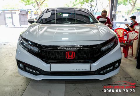  Lắp Mặt Ga Lăng S450 Cho Xe Honda Civic 2019 