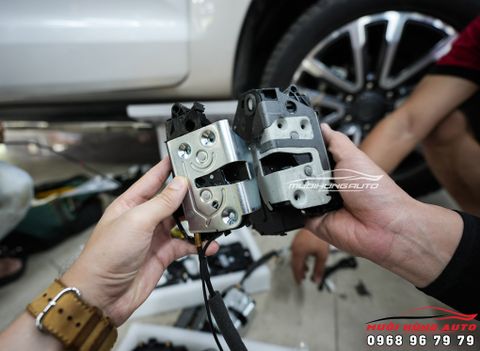  Lắp Đặt Hít Cửa Owin Cho Xe FORD EVEREST Chuyên Nghiệp 