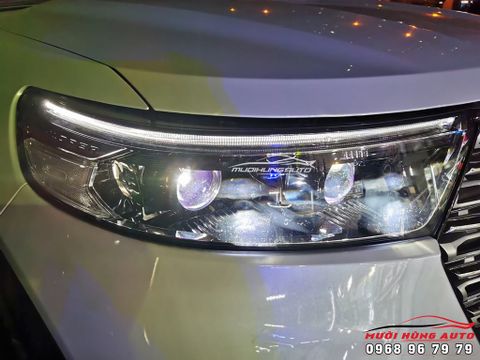  Lắp Đặt 4 Bi LED Laser Osram Chính Hãng Cho Xe FORD EXPLORER 2022 