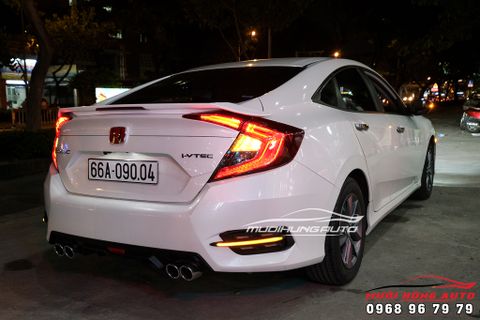  Độ Đèn LED Gầm Sau Cho Xe HONDA CIVIC 2020 Chuyên Nghiệp 