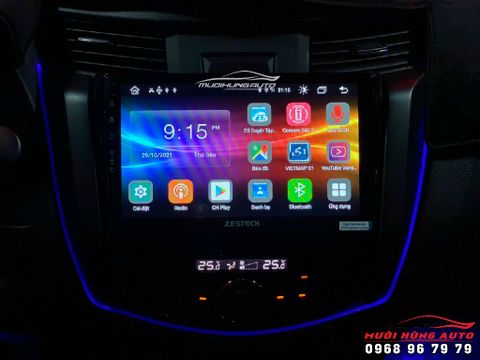  DVD Android Tích Hợp 360 ZESTECH Z800 PRO+ Lắp Cho Xe NISSAN NAVARA 