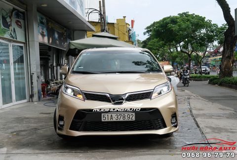  Nâng Cấp Lên Đời Xe Toyota Sienna 2010 Màu Vàng Cát Lên Đời 2020 Chuyên Nghiệp 