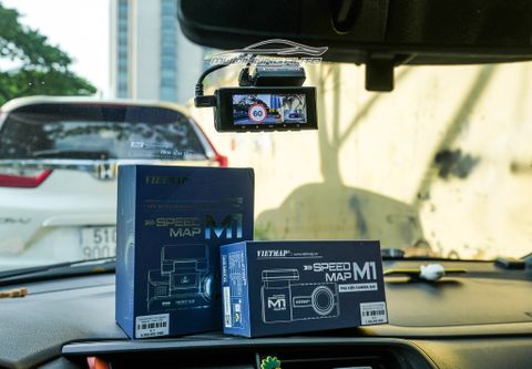  VIETMAP SPEEDMAP M1 - Camera Hành Trình Ô Tô Có Cảnh Báo Giao Thông Cao Cấp 