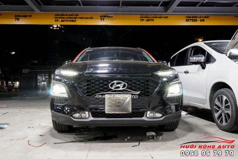  Độ Đèn Pha Bi LED AOZOOM LEO LIGHT Siêu Sáng Cho HYUNDAI KONA 