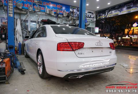  Độ Pô Thể Thao Cho Xe Audi A8L Chuyên Nghiệp 