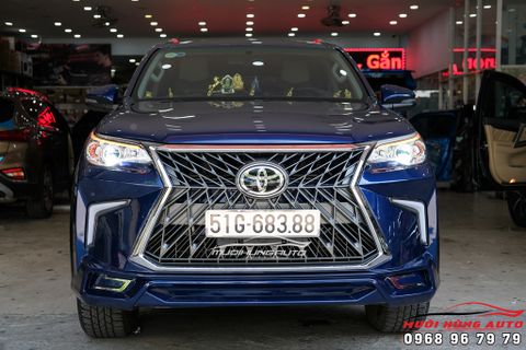  Độ Đèn Và Body Kit Kiểu Lexus LX570 Kết Hợp Đổi Màu Sơn Xe Toyota Fortuner 