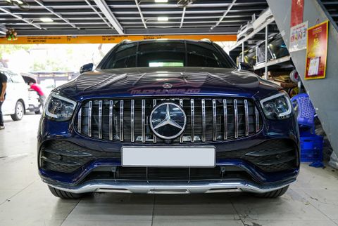  Xe MERCEDES GLC300 2022 Độ Mặt Ga Lăng Mẫu GLC63 Cao Cấp 