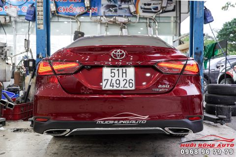  Độ Pô Thể Thao Kiểu MER Cho Xe TOYOTA CAMRY 2019 - 2020 Đẳng Cấp 