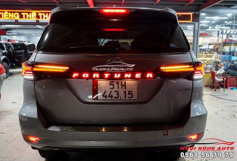  Combo Thay Cụm Đèn Hậu Và Độ LED Cốp, LED Gầm Cho Xe TOYOTA FORTUNER 2021 