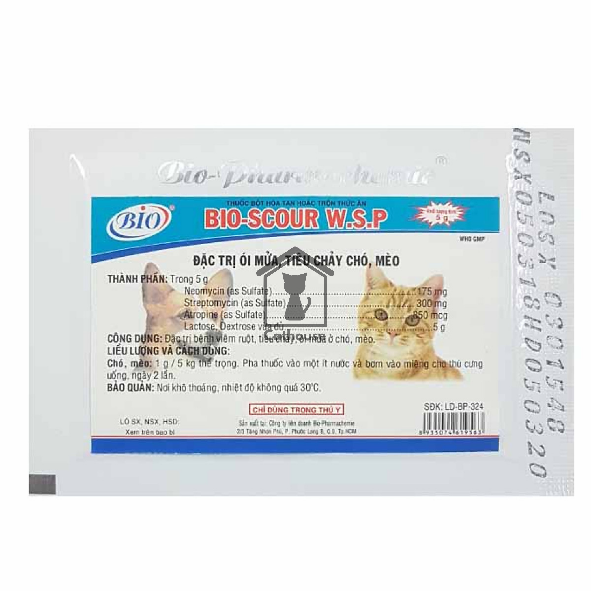 Men Trị Tiêu Chảy, Ói Mửa Bio Scour