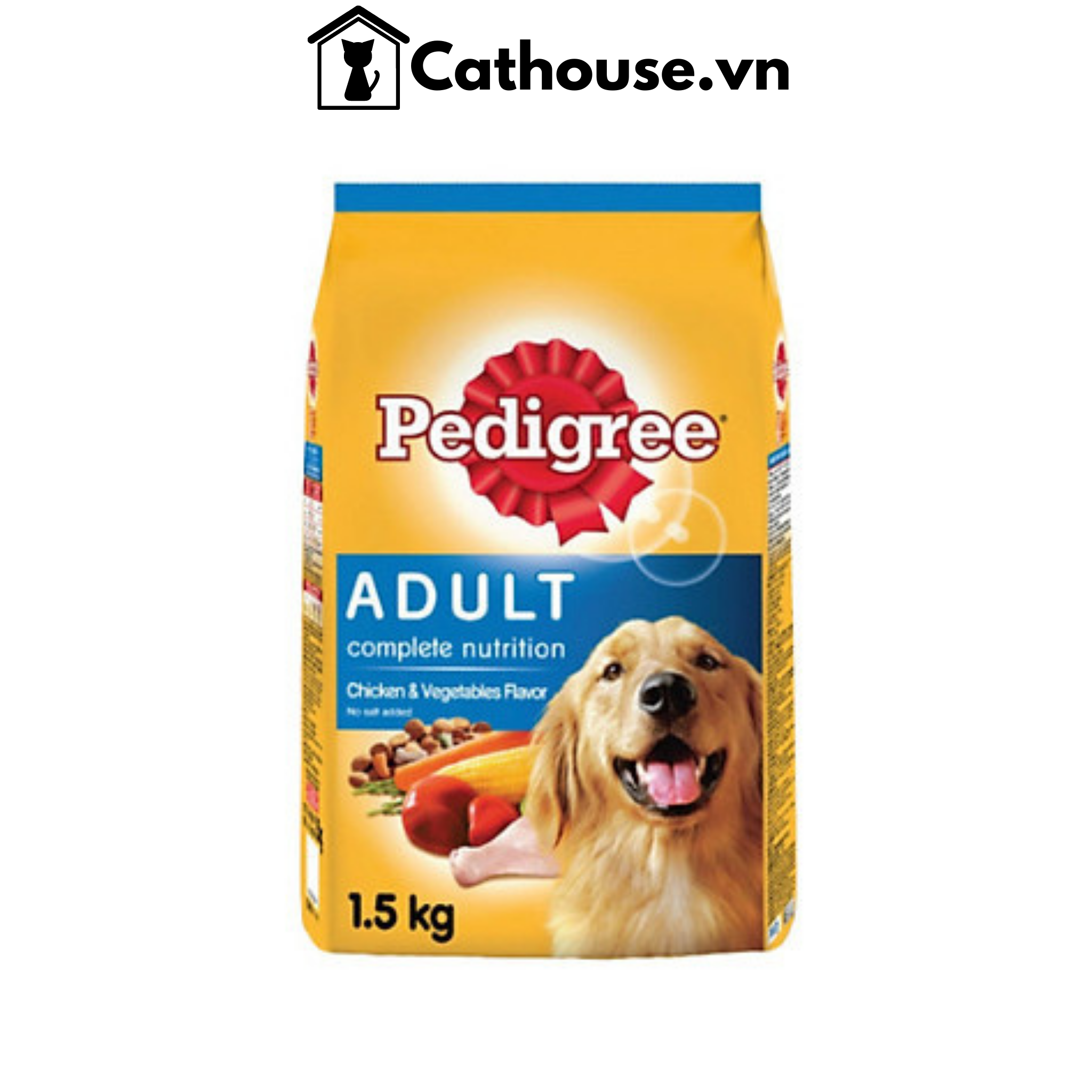  Hạt Chó Lớn Pedigree Vị Gà & Rau Củ 