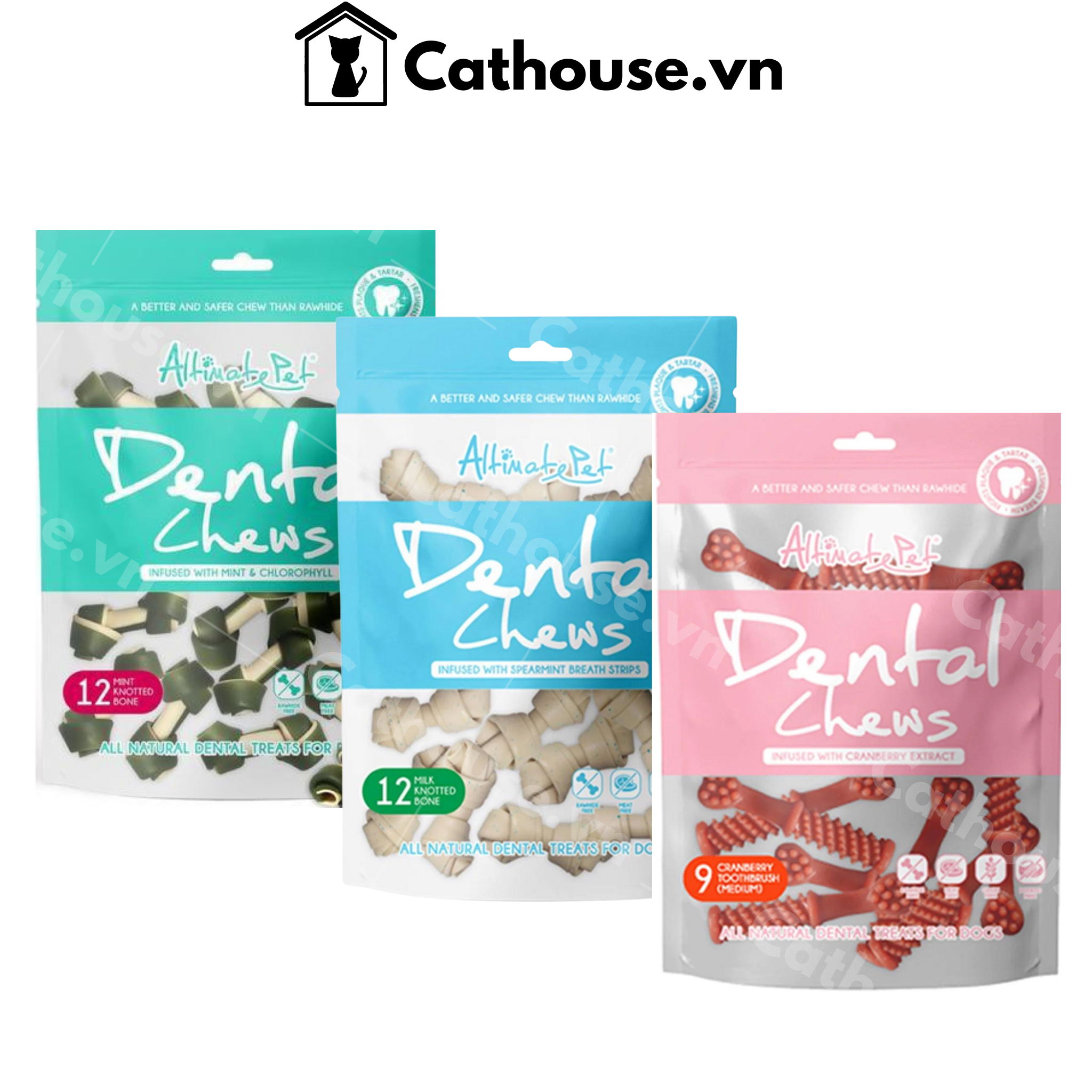 Snack Gặm Sạch Răng Thơm Miệng Dental Chews
