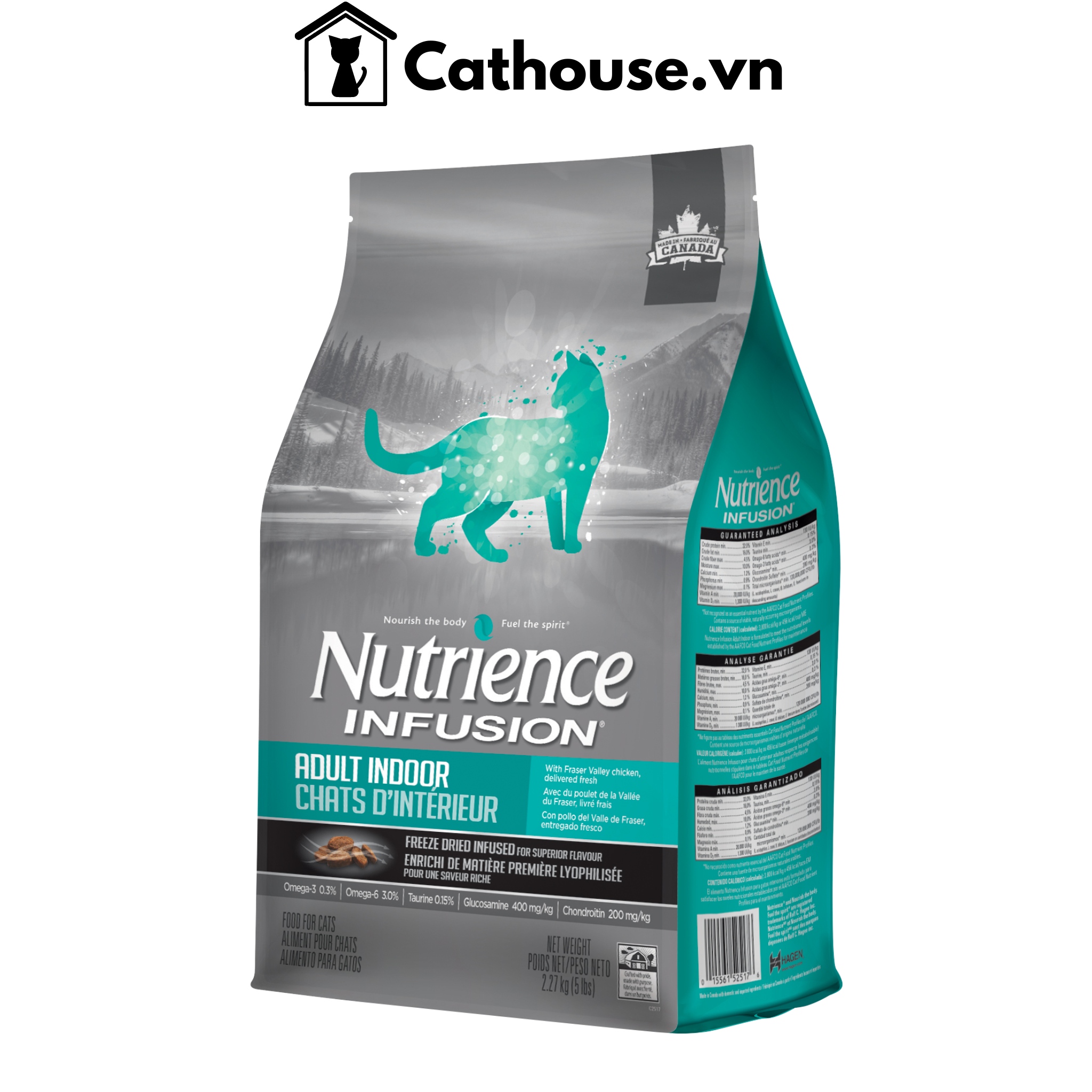  Hạt Mèo Nutrience Infusion 