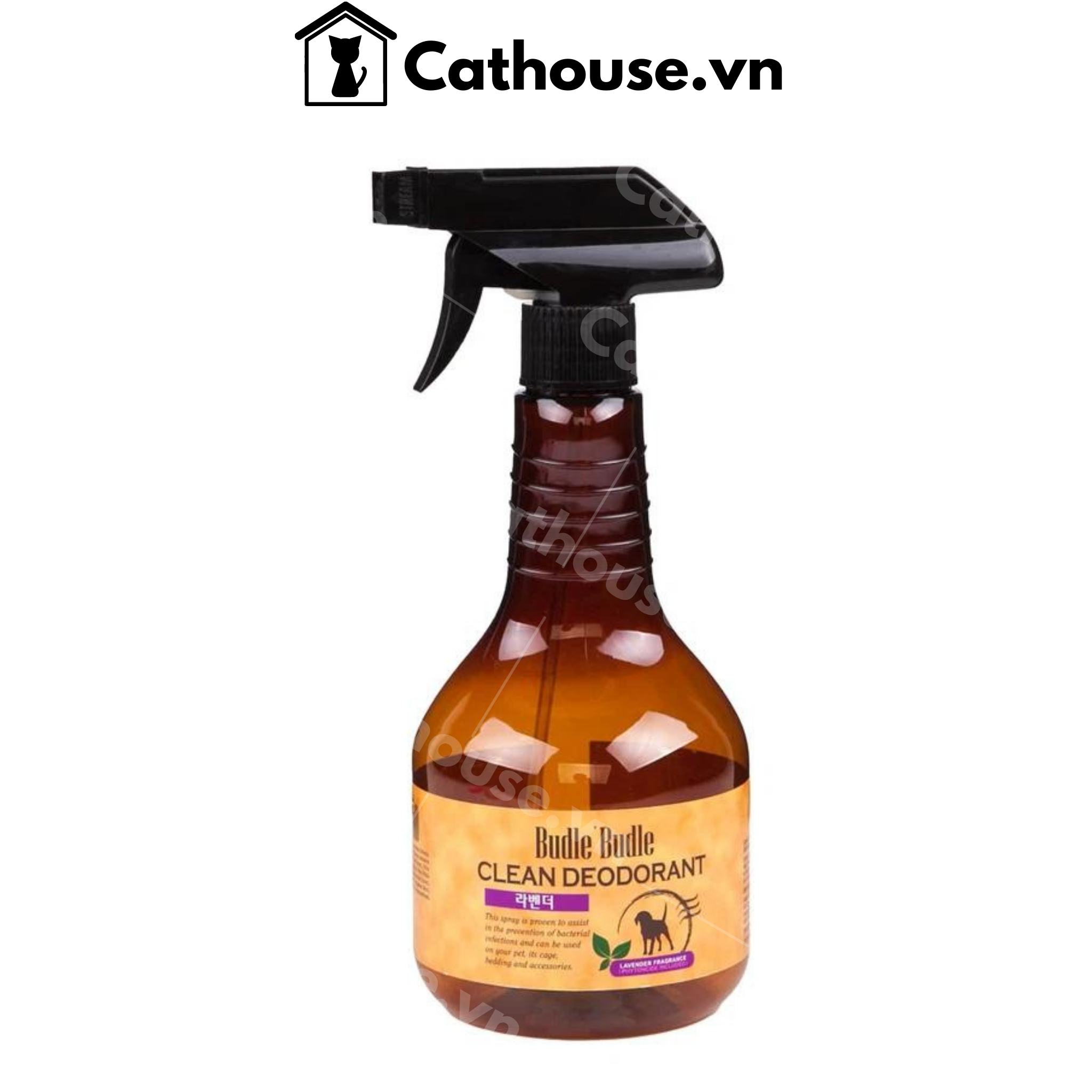  Xịt Khử Mùi Dưỡng Lông Budle'Budle 530ML 