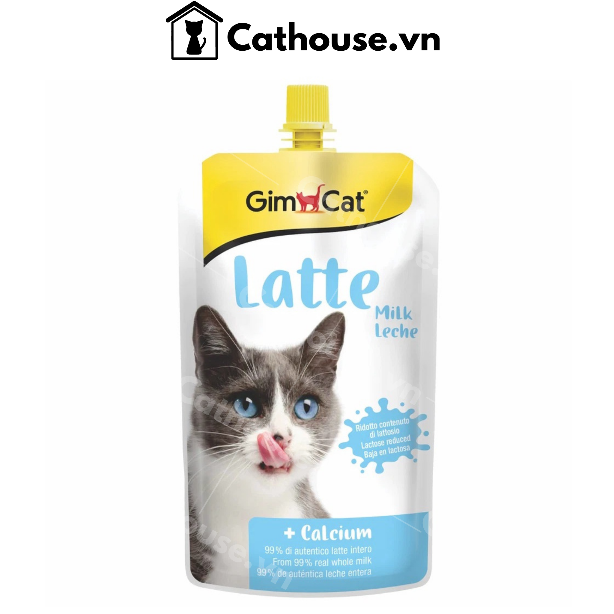 Sữa Bổ Sung Canxi Cho Mèo GimCat Cat Latte Milk 200ML