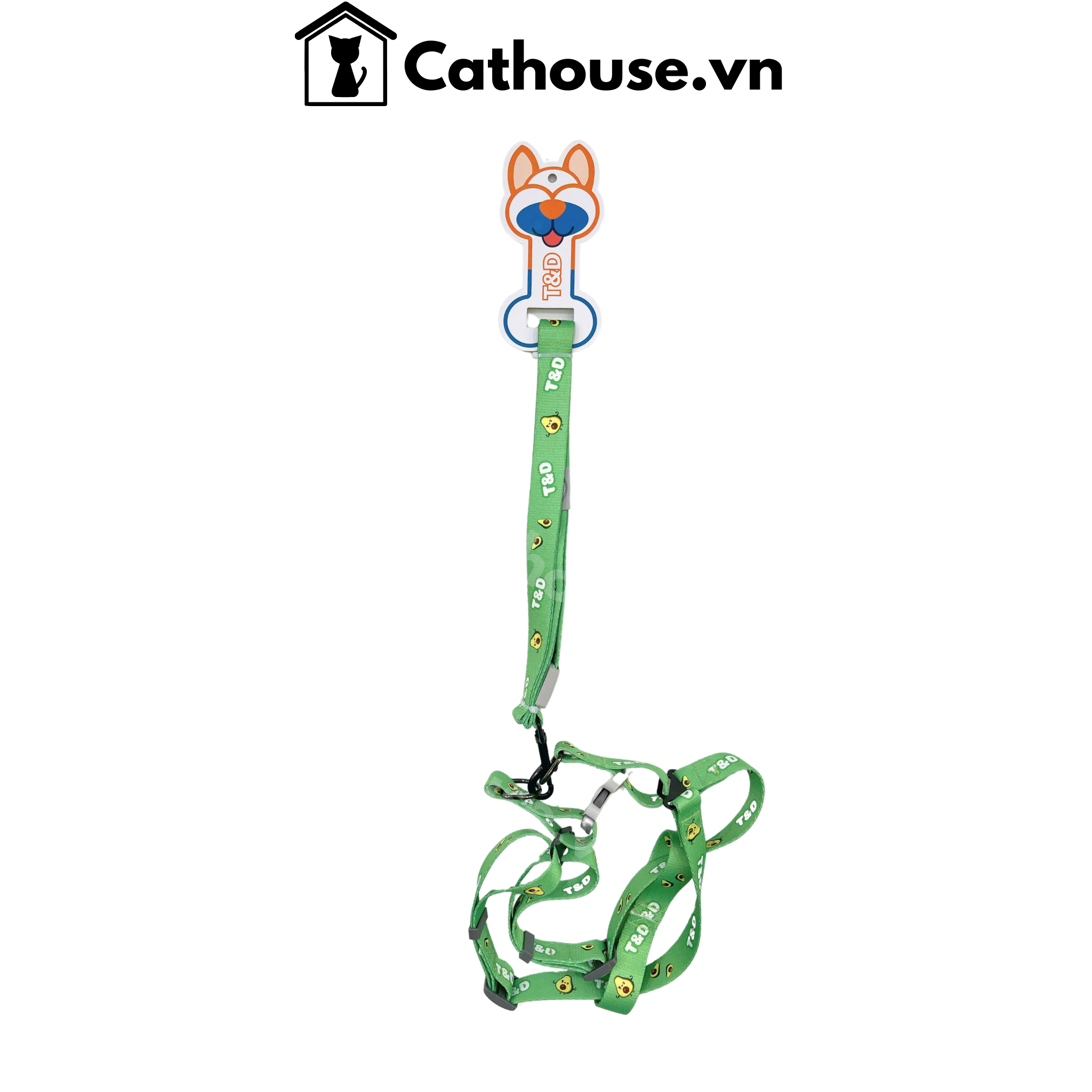Dây Dắt Yếm Lucky T&D