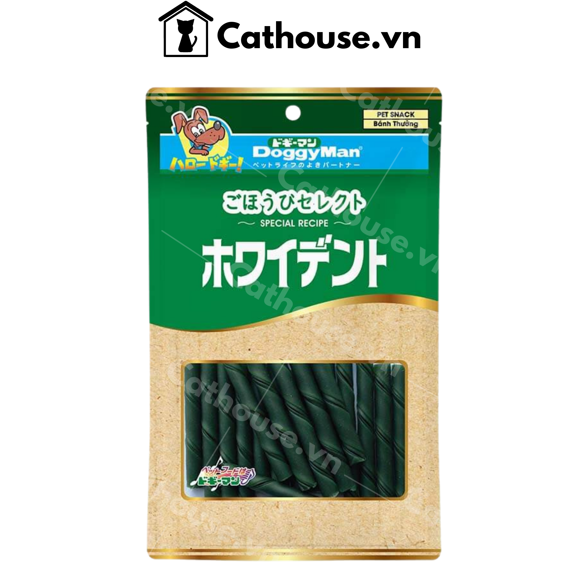 Snack DoggyMan Que Gặm Thơm Miệng Size Mini 120G