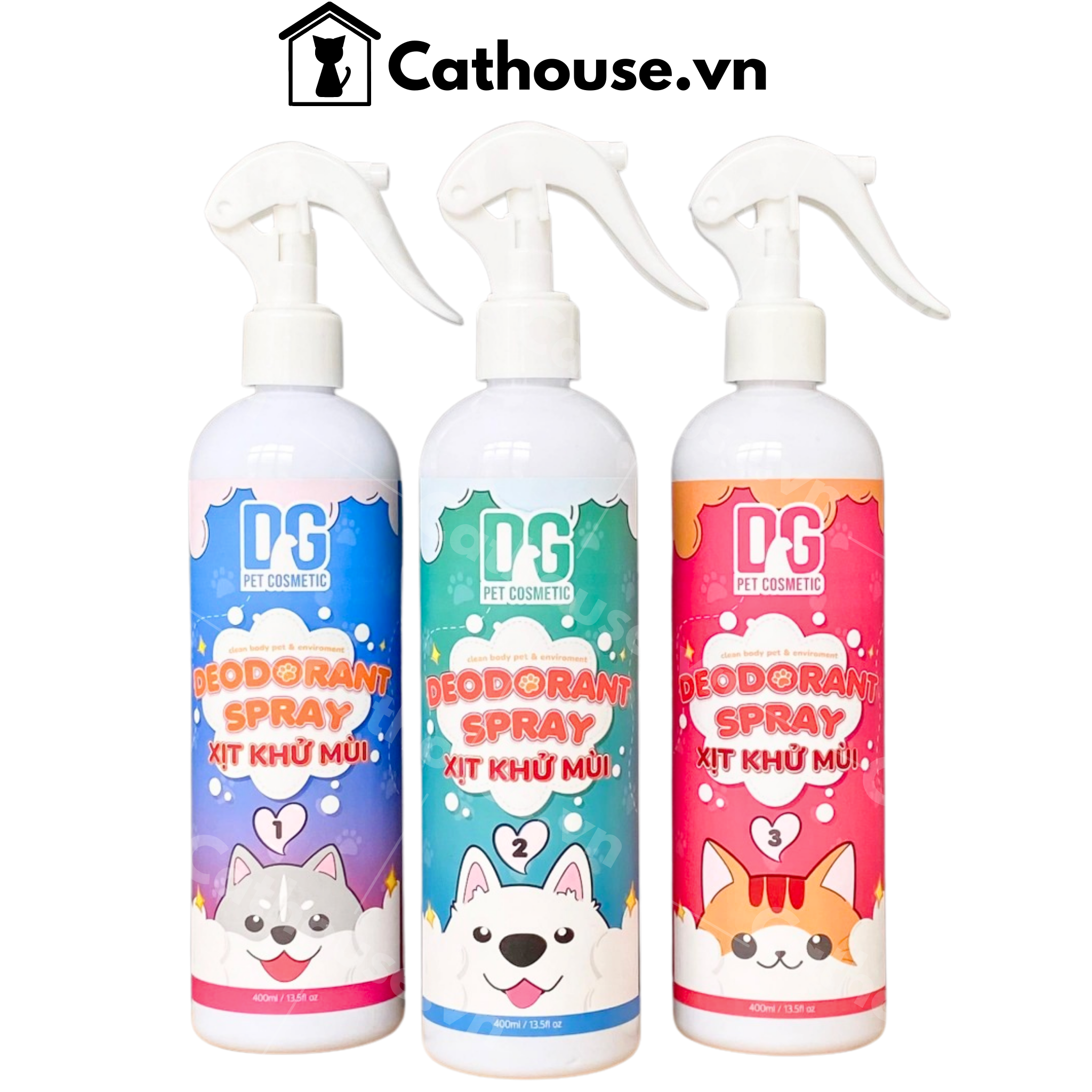 Xịt Khử Mùi DG Pet Cosmetic