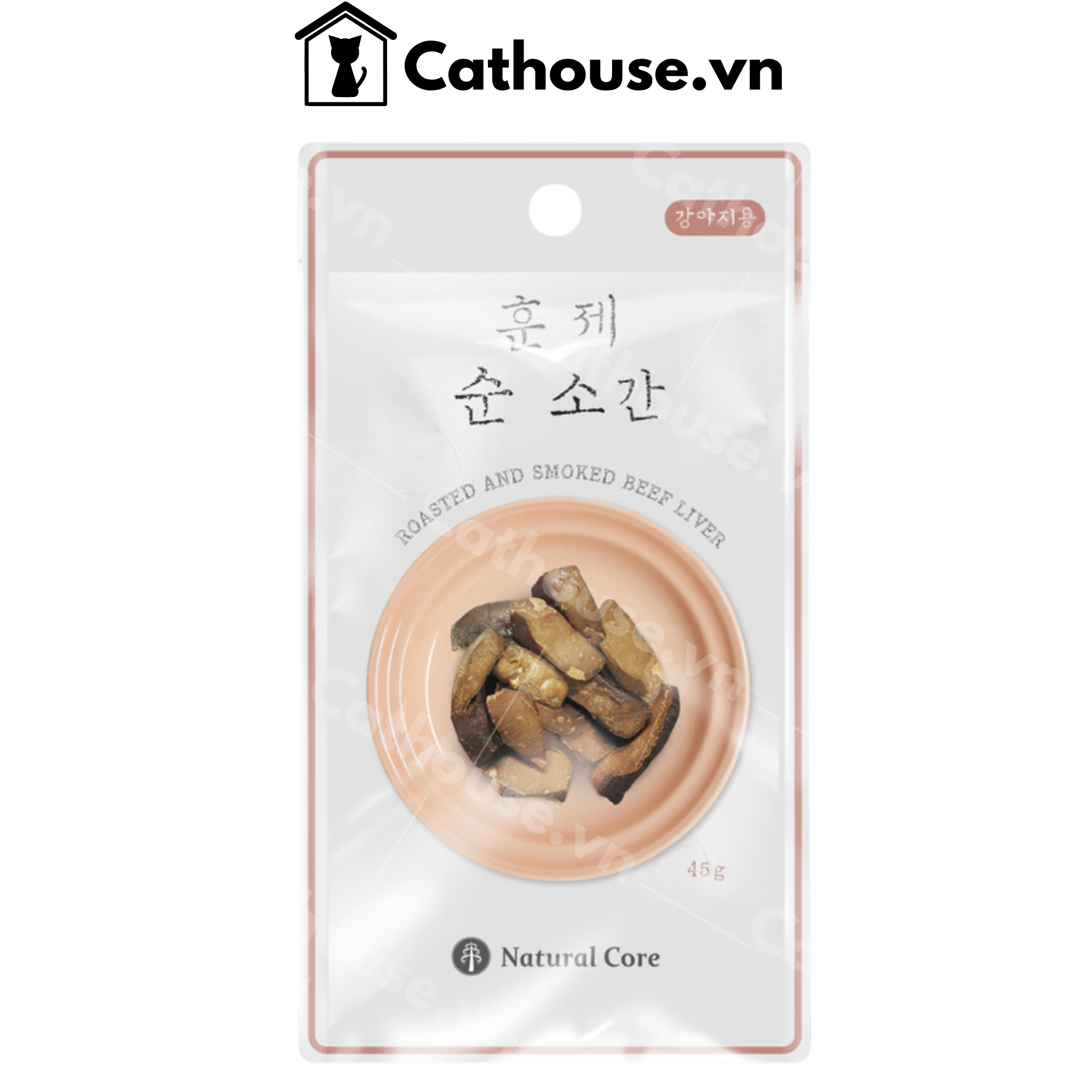 Snack Natural Core Gan Bò Xông Khói Cho Chó