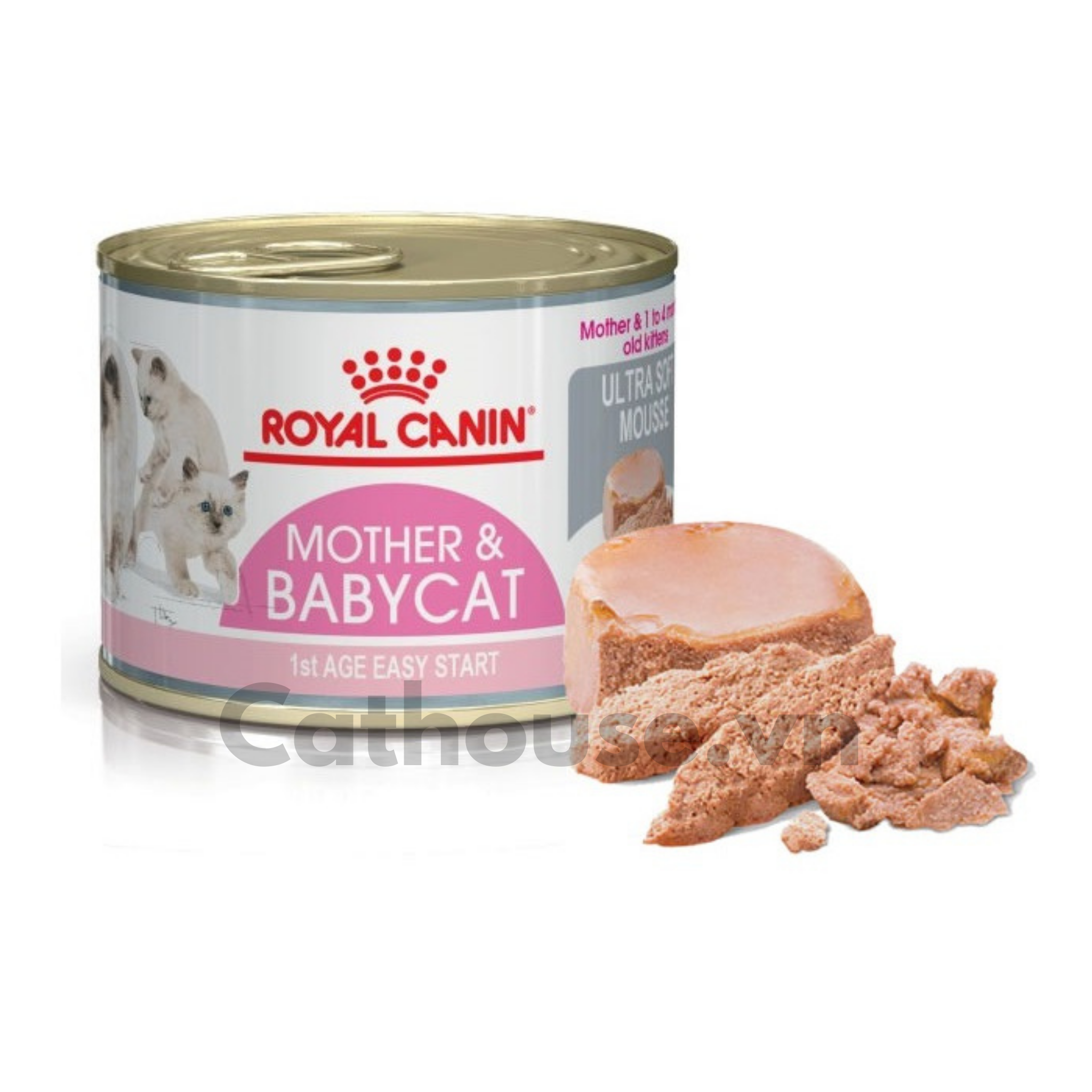  Pate Cao Cấp Royal Canin Mother & Baby Cat 195G 