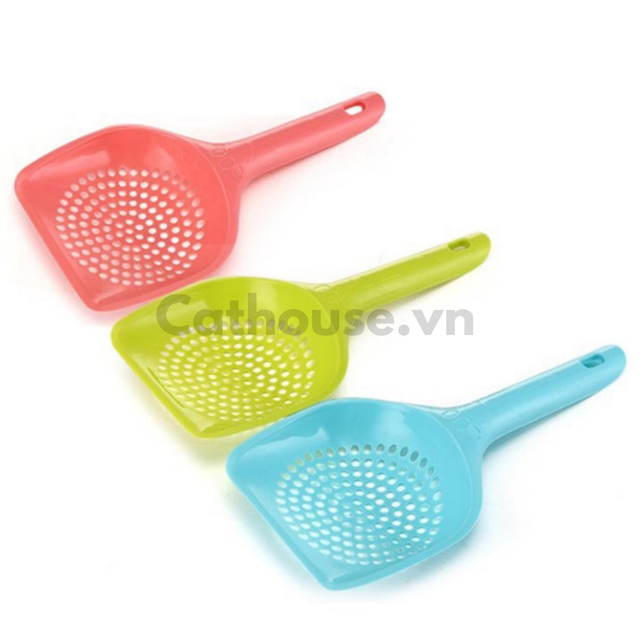 Xẻng Dọn Vệ Sinh Cho Mèo Lỗ Nhỏ