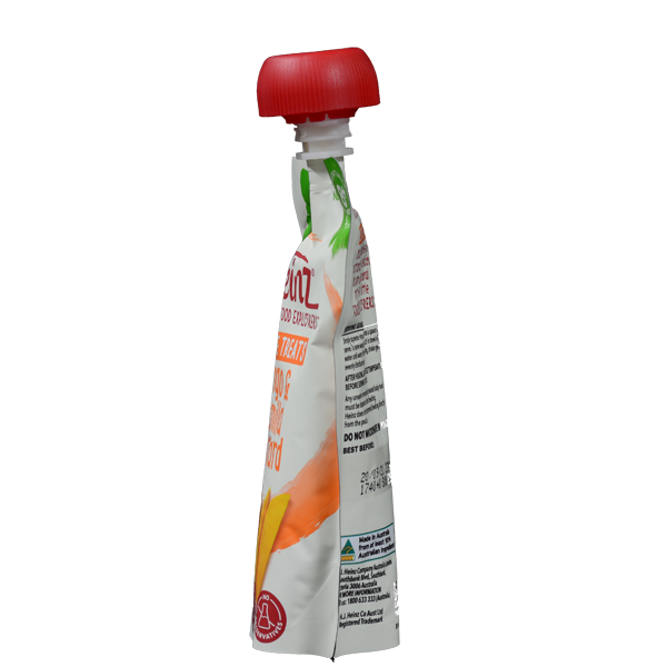Túi Dinh Dưỡng Custard Xoài Và Vani HEINZ 120g (Bé 8 Tháng Tuổi)
