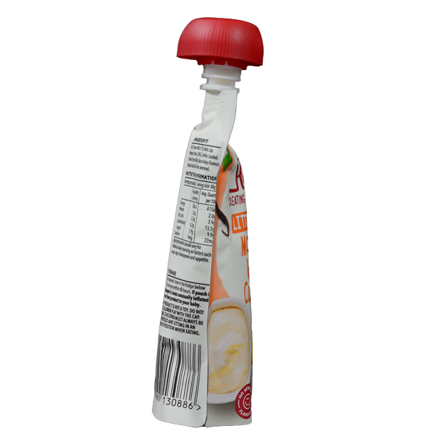 Túi Dinh Dưỡng Custard Xoài Và Vani HEINZ 120g (Bé 8 Tháng Tuổi)