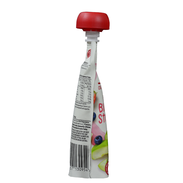 Túi Dinh Dưỡng Táo, Dâu Và Việt Quất Nghiền HEINZ 120g (Bé 8 Tháng Tuổi)