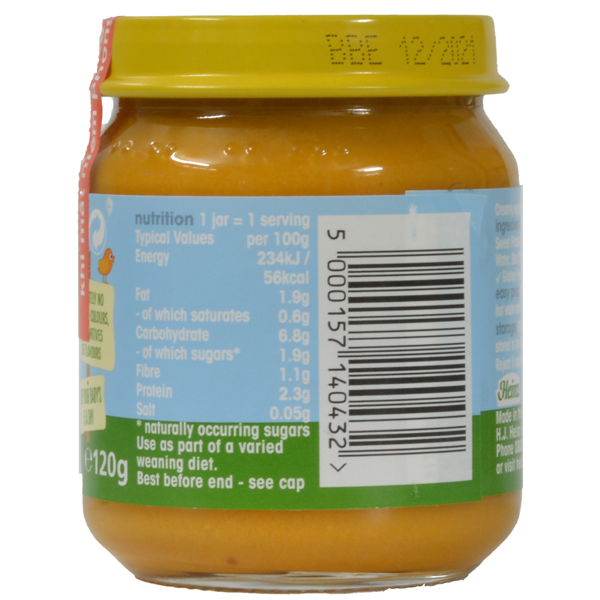 Hỗn Hợp Nghiền Khoai Lang Thịt Bò HEINZ 120G
