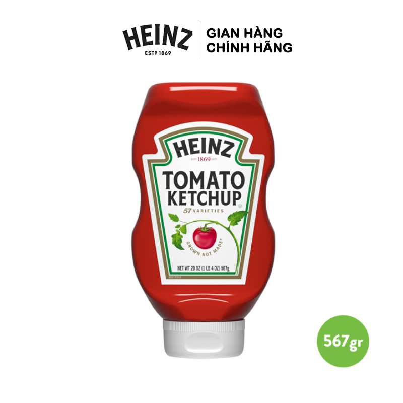  Tương Cà Chua Úp Ngược HEINZ 567G 