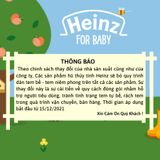  Lọ Dinh Dưỡng Cháo Kem Chuối HEINZ 110g (Date T8/2024) (Bé 6 Tháng Tuổi) 