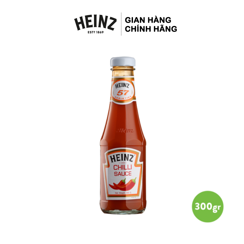  Tương Ớt Cay Nhẹ Truyền Thống HEINZ 300g 