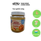  Lọ Thức Ăn Dinh Dưỡng Táo Nghiền HEINZ 110g (Bé 4 Tháng Tuổi) 