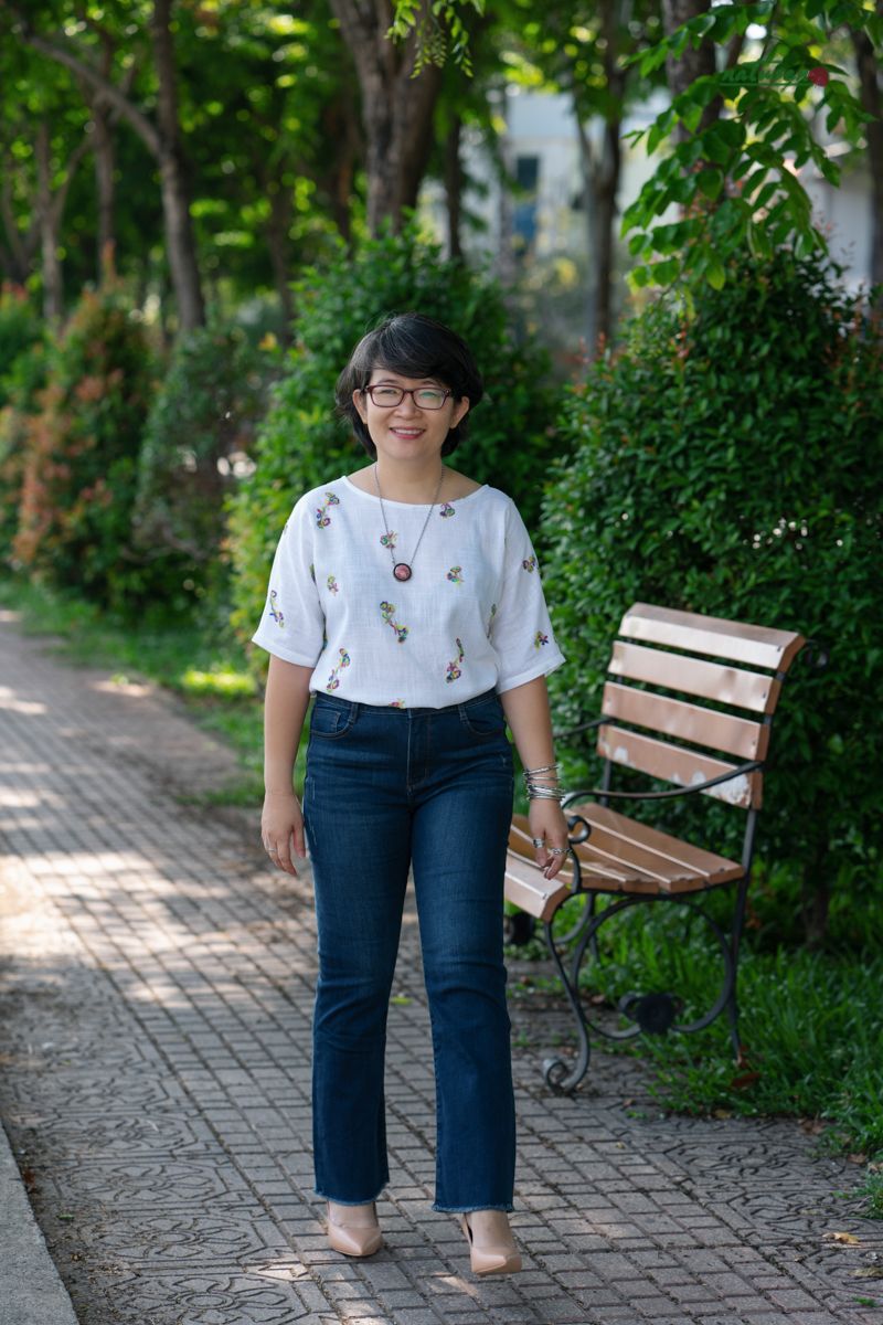 Quần Jeans Semi Flare - Medium