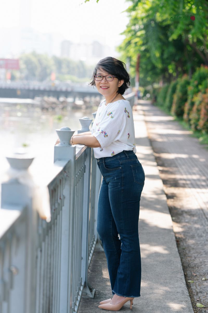 Quần Jeans Semi Flare - Medium
