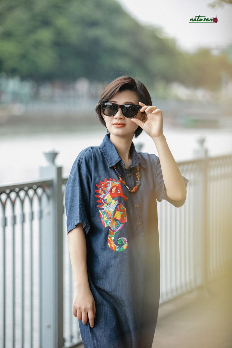 Dây chuyền Pop Art sỏi xoắn đủ màu