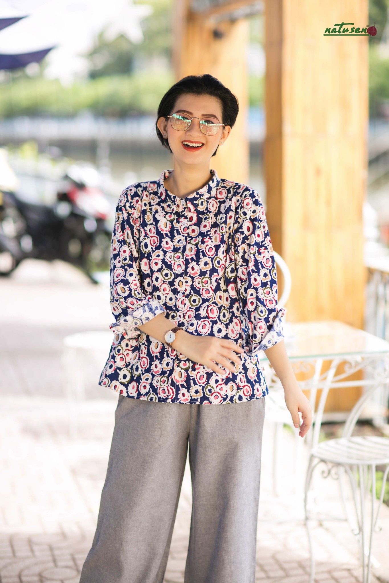 Quần linen DÀI ống rộng freesize