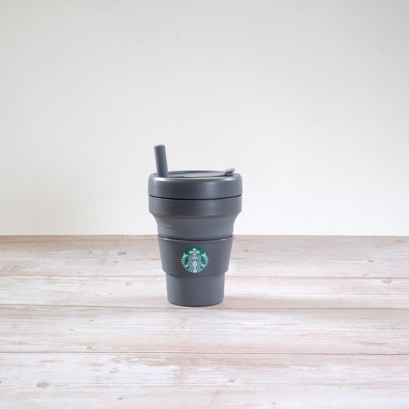 Ly xếp gọn 16OZ Stojo Tumbler - Carbon