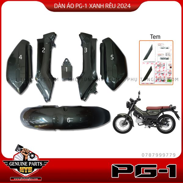 DÀN ÁO YAMAHA PG-1 2024