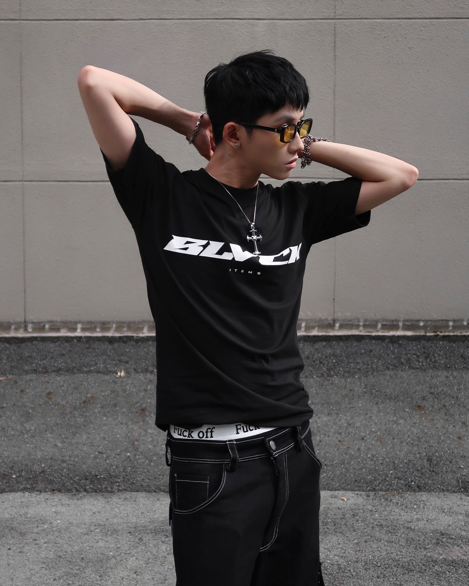  BLVCK ITEMS - regular t-shirt 